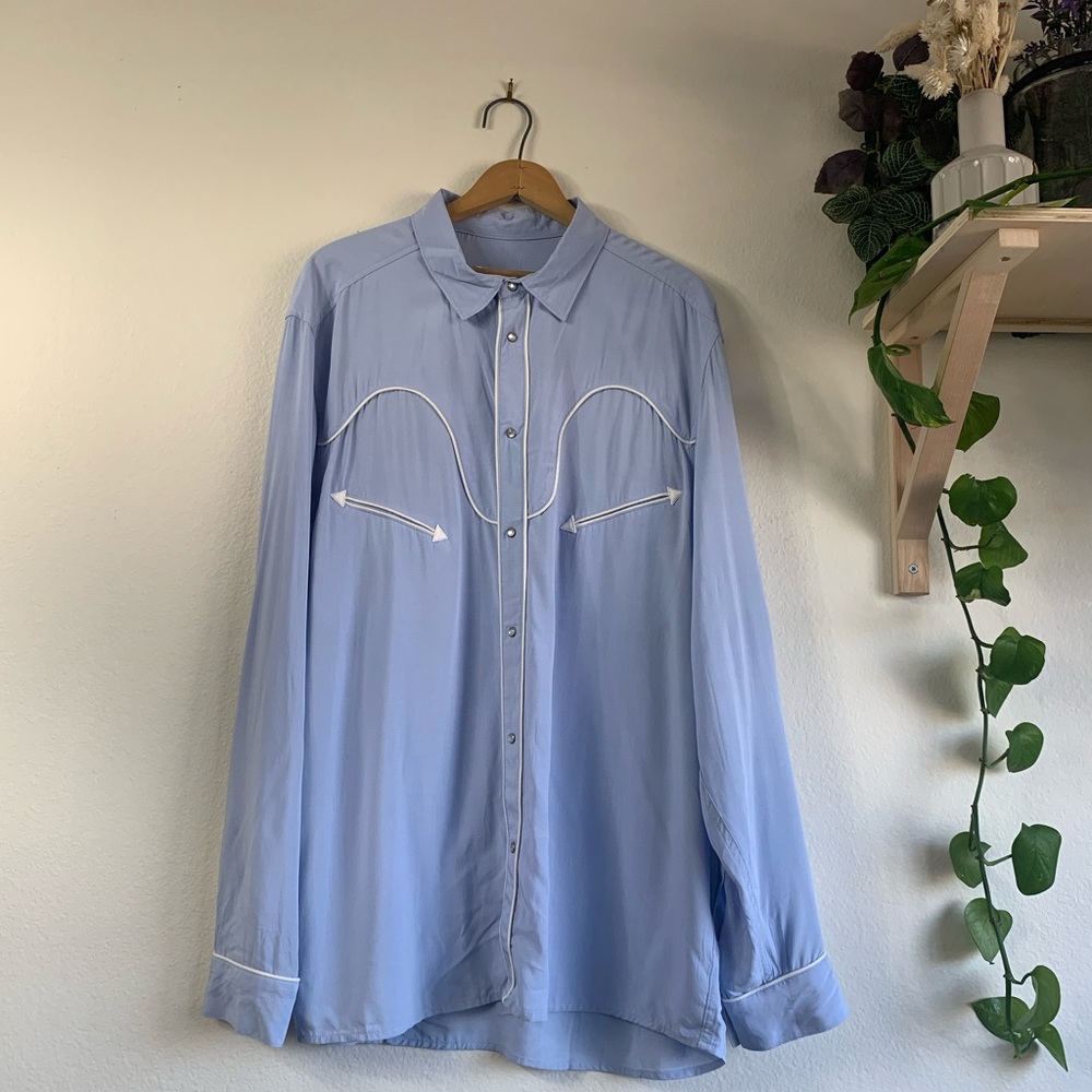 Western Style Collar Shirt
